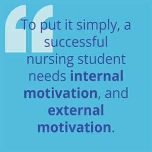 quote image with blue background and text