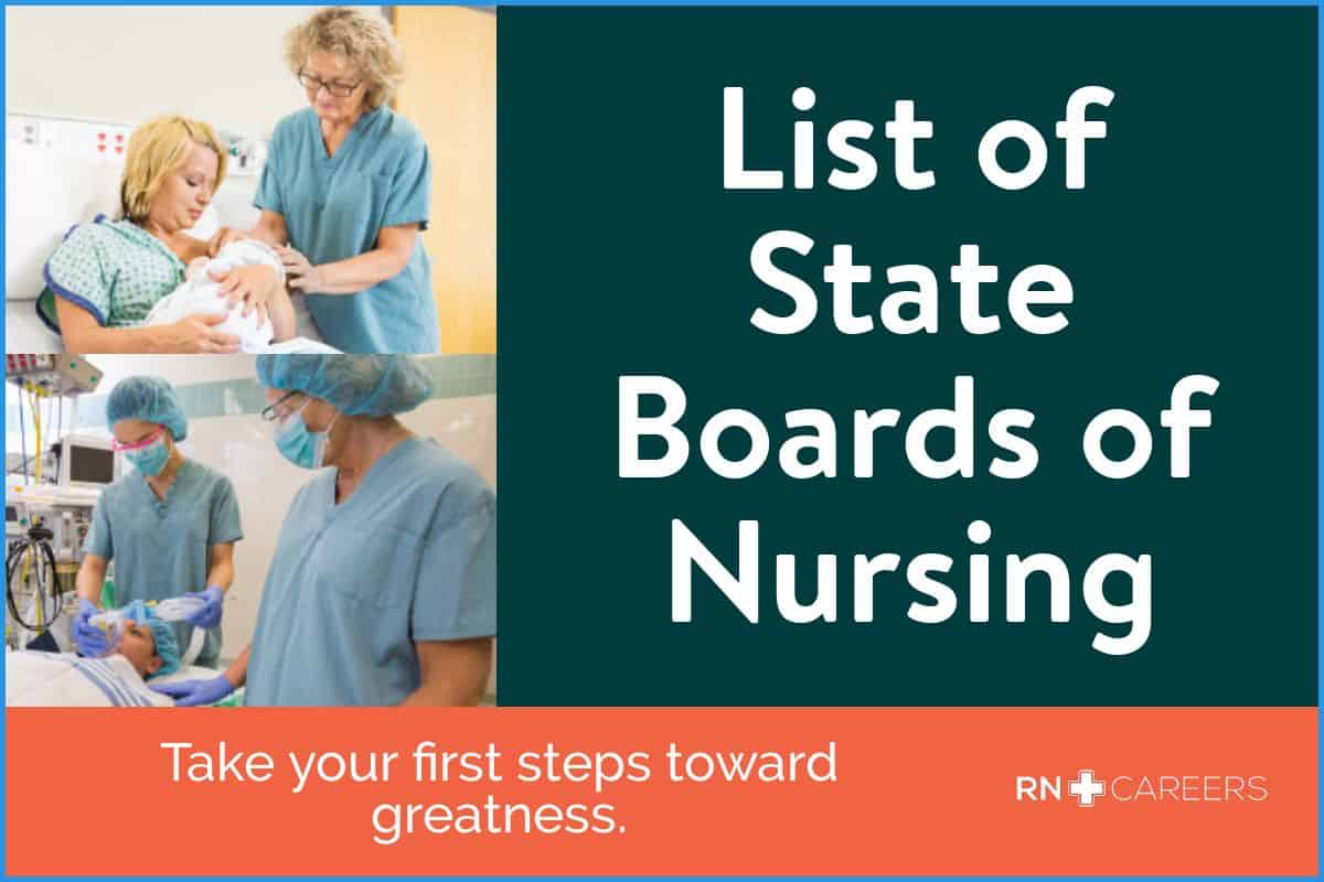 List of State Boards of Nursing RN Careers